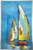 Regatta 3 (Monika Lehfeldt - Acrylmalerei)