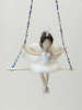 Ballerina auf der Schaukel (Monika Lehfeldt - Gefilztes)