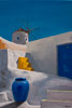 Santorini Thira (Karl-Heinz Lehfeldt - Acrylmalerei)